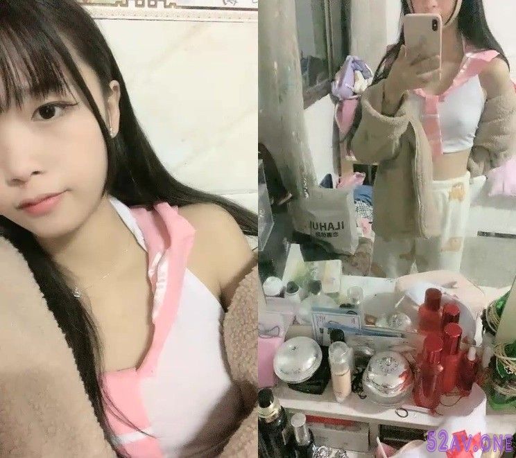 大學生宿舍天秀，拉起床簾，拿起網路購買的小玩具偷偷悄悄自慰，手指扣B好粉啊，不敢.jpg