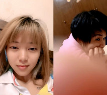 新來的學妹在媽媽身邊偷偷的展示，漏奶又漏逼搞的老子都硬了，媽媽睡著了揉著奶子道具抽插都不敢叫精彩刺激