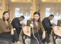 【超頂抖音新瓜】新沂市特色八大碗喜劇傳媒 主人公蔡二哥網紅小晴晴酒店啪啪流出 公狗腰火力輸出甚是淫亂精彩