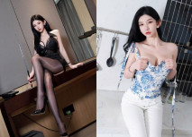 網紅嫩模【周于希】超性感的極品身材被大哥們肆意玩弄！