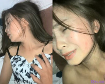 迷人的小姐姐被渣男帶到酒店下藥啪啪，露臉帶著哭腔說求你快來操我，喝了藥見效快淫水好多，無套爆操呻吟