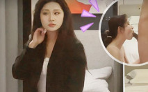 探花歐陽克酒店約炮 本科正在實習的學妹身材豐滿皮膚白嫩 尤其是精緻小腳人見人愛