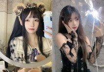 【一團墨染w】福利姬中極品，神仙顏值，幼態蘿莉，大膽掰白虎穴，雙跳蛋自慰