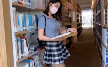 亞洲臀后艾莉 在圖書館看書被偷看「你要看就要負責到底啊!」