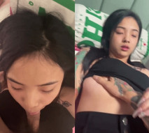 騷逼精神小妹，叫來朋友幹，被狠狠操
