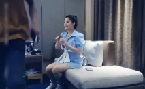 御姐少婦真會打扮 時尚藍裙豐腴肉體立馬吸引力十足，奶子堅挺白嫩大屁股抱緊親吻愛撫騎乘噗嗤起伏馳騁