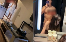 【網曝熱門事件~抖音熱瓜】新疆阿勒泰雪圈滑雪教練和女學員黃綠AK纜車上口爆啪啪私拍流出 酒店探討滑雪技術與心得