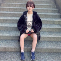 【露面・無】身高149cm，身材嬌小，男孩氣的女大學生，勇敢的舉動。一個經驗不多的嚴肅女孩的陰部被兩次內射。