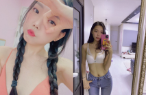 《情侶流出》喝醉後被幹到喊救命的中韓混血美女主播