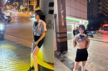 逼臉同框極品顏值女神『彤彤乖』緊張刺激人前露出自慰，塞著跳蛋被遠程遙控做任務 各種人前露出 高潮一波又一波