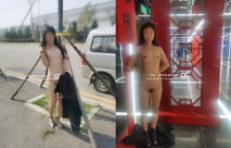 最新9月福利！推特極品母狗【米拉de世界】 全裸和主人逛遍大街小巷，被主人肉棒啪啪使勁慫