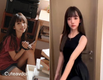 當年靠一張清純的照片很火爆的【廣深蝦醬】Cuteavdoll萌妹子，竟下海給尤物圈拍片了，天然純真的娃娃臉