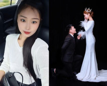 剛結婚不久的骨感人妻出軌外流