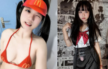 極品大眼睛純欲萌妹【小兔綿綿】最新付費私拍，露臉性愛自慰，年齡不大小母狗屬性已經爆表了