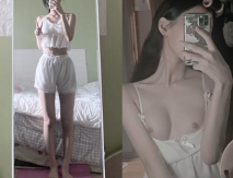 韓國美女的自拍