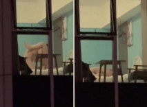 日照安泰國際廣場大瓜 情侶做愛不拉窗簾被上千人圍觀 現場視頻火爆抖音！