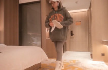 【重磅】叫了個“雞”五星酒店叫的180cm超級女神 最萌身高差