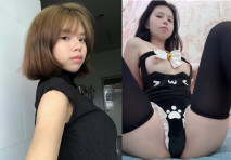 三年養成的小騷貨甜妹，大奶蜂腰蜜桃臀，JK女僕各種玩法幹到濕透