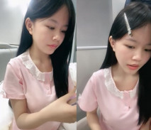 新人巨乳學妹被幹【脆弱憂鬱】奶子圓滾滾 無套啪啪幹爽 全身粉嫩白皙 蝴蝶逼真誘人