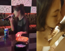 韓國情侶自拍 女大學生為男友隆胸 未拆線而且還來大姨媽 都要闖紅燈做愛！