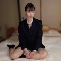 黑髮馬尾辮的美型優等生。 因種種原因發布。穿著制服作為興趣拍攝的視頻