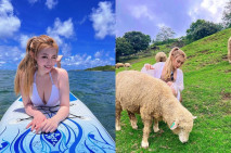 《重磅炸彈》30萬人追蹤極品網美推特尤物kitty頂級露臉反差私拍，身材顏值天花板肉戰3P有錢人玩物