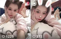 最新快手爆料，阿黑顏精神小妹【D】定製福利，與金主1V1遙控調教自慰，段子清純脫光秒變母狗