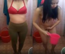 偷窺漂亮美眉洗香香 大奶子 大屁屁 就像站在你面前 請慢慢欣賞 就是洗的快了些