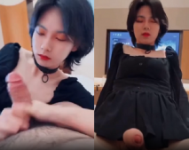 黑絲偽娘 太大了 進來老公 求我騷逼 美女有很多但是有大牛子的很少見 被大肉棒操到失神翻白眼的母豬了 腸液都出來了