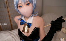 最新極品嫩鮑超人氣網紅女神▌柚子貓▌原神兔女郎甘雨慶新春 開檔淫絲足交 羞恥後入爆肏嫩穴罕見內射