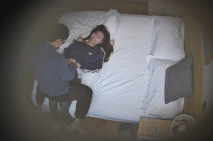 流出天眼酒店偷拍 反差婊眼鏡美女自己扭動屁股被男友後入爽歪歪