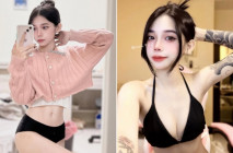 清純女大嫩妹『色情小魚』被金主爸爸無套後入爆操，同學眼中的女神私下就是一隻欠操的騷母狗