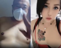 黑絲偽娘 射啦 你怕啥戴了口罩 爸爸我緊不緊 好想要 豐滿美妖被大叔沒插過癮 只能自己淫語自慰