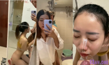 極品御姐淫妻【淫兒】大尺度性愛私拍流出，浴室跪舔口爆，鏡前邊錄邊後入啪啪猛操 完美露臉